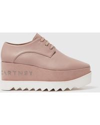 Stella McCartney - Elyse Logo Platforms - Lyst