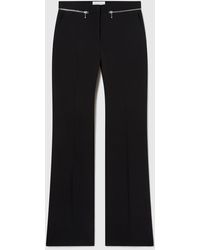 Stella McCartney - Zip-Detail Straight-Leg Trousers - Lyst