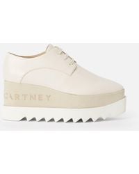 Stella McCartney - Elyse Logo Platforms - Lyst
