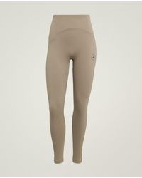 Stella McCartney - Truestrength Ruched Yoga Leggings - Lyst