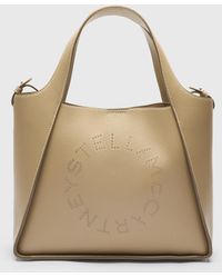 Stella McCartney - Logo Top Handle Crossbody Tote Bag - Lyst