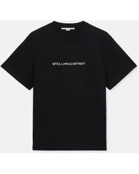 Stella McCartney - Logo Oversized Cotton T-Shirt - Lyst