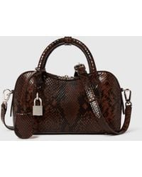 Stella McCartney - Ryder Snake Crossbody Bag - Lyst