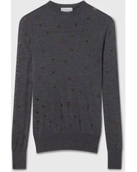 Stella McCartney - Polka Dot Knit Jumper - Lyst