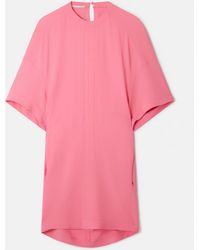 Stella McCartney - Oversized Sleeve T-shirt Dress - Lyst