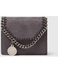 Stella McCartney - Falabella Tri-Fold Wallet - Lyst