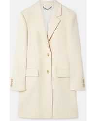 Stella McCartney - Structured Single-breasted Coat - Lyst