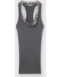 Stella McCartney - Chunky Chain Tank Top - Lyst