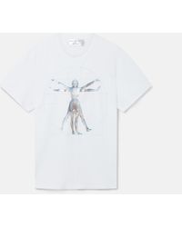 Stella McCartney - Vitruvian Woman Oversized Organic Cotton T-shirt - Lyst