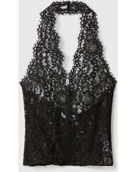 Stella McCartney - Halterneck Lace Top - Lyst