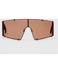 Stella McCartney - Translucent Rectangle Sunglasses - Lyst