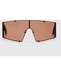 Stella McCartney - Translucent Rectangle Sunglasses - Lyst