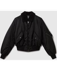 Stella McCartney - Collared Bomber Jacket - Lyst
