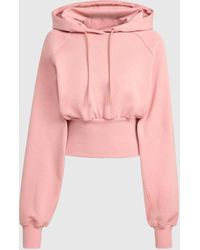 Stella McCartney - Logo Cropped Hoodie - Lyst