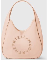 Stella McCartney - Logo Mesh Large Hobo Bag - Lyst