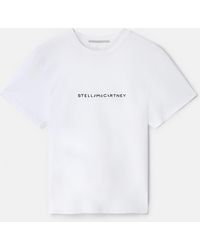 Stella McCartney - Stella Iconics Logo Relaxed Fit T-shirt - Lyst