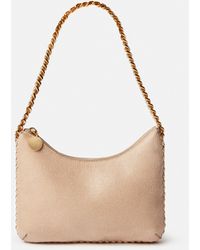 Stella McCartney Mini Falabella Holographic Zip Shoulder Bag in 