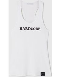 Stella McCartney - Hardcore Slogan Tank Top - Lyst
