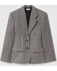 Stella McCartney - Checked Wool Jacket - Lyst