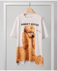 Stella McCartney - Signed Jeff Koons Doggy Style T-Shirt - Lyst
