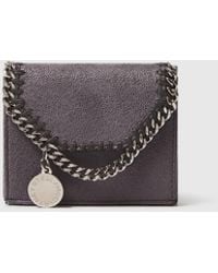 Stella McCartney - Falabella Tri-Fold Wallet - Lyst