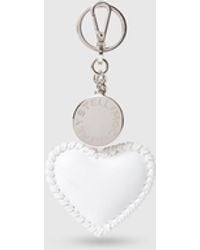 Stella McCartney - Whipstitch Heart Charm - Lyst