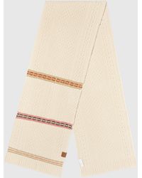 Stella McCartney - Fair Isle Cable Knit Scarf - Lyst