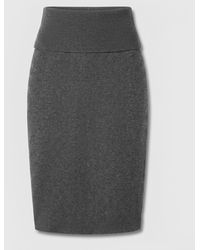Stella McCartney - Wool Knit Pencil Skirt - Lyst