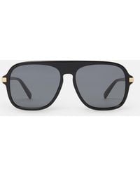 Stella McCartney - Straight-Edge Sunglasses, One Size - Lyst