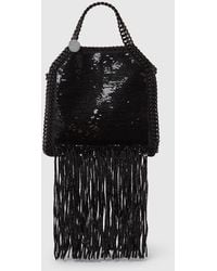 Stella McCartney - Limited-edition Falabella Sequin Fringe Tiny Tote Bag - Lyst