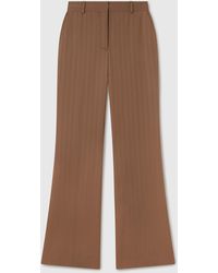 Stella McCartney - Mid-Rise Bootcut Trousers - Lyst
