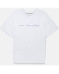 Stella McCartney - Graphic Oversized Cotton T-shirt - Lyst
