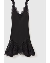 Stella McCartney - Lace-Trimmed Dress - Lyst