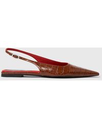 Stella McCartney - Elsa Slingback Flats - Lyst