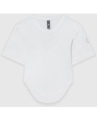 Stella McCartney - Truecasuals Sportswear Curved Hem T-shirt - Lyst