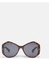 Stella McCartney - Falabella Pin Hexagon Sunglasses - Lyst