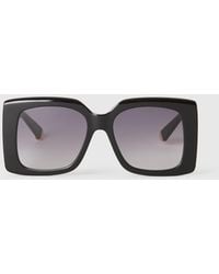 Stella McCartney - Oversized Square Gradient Sunglasses, One Size - Lyst