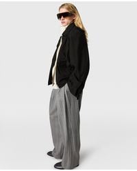 Stella McCartney - Washed Cotton Double-Layer Jacket - Lyst