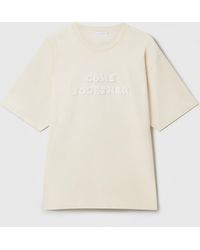 Stella McCartney - Come Together Slogan T-Shirt - Lyst