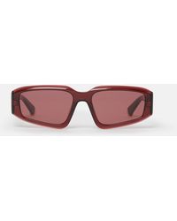 Stella McCartney - Abstract Rectangle Sunglasses, One Size - Lyst