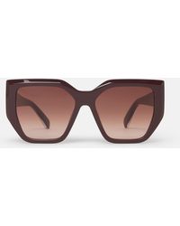 Stella McCartney - Chunky Square Cat-Eye Sunglasses, One Size - Lyst