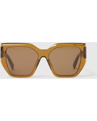Stella McCartney - Chunky Square Cat-Eye Sunglasses - Lyst
