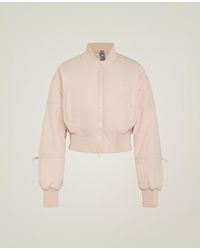 Stella McCartney - Sportswear Woven Cropped Bomber Jacket - Lyst