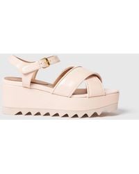 Stella McCartney - Elyse Criss-Cross Sandals - Lyst
