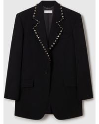 Stella McCartney - Embellished Wool Blazer - Lyst