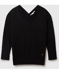 Stella McCartney - V-Neck Long Sleeved Sweater - Lyst