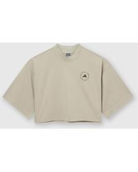 Stella McCartney - Planet Sport Cropped T-Shirt - Lyst