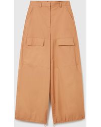 Stella McCartney - Wide-Leg Cargo Trousers - Lyst