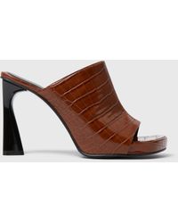 Stella McCartney - Elsa Heeled Mules - Lyst