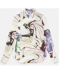 Stella McCartney Frank Stella Ahab Inspired Print Shirt - Multicolour